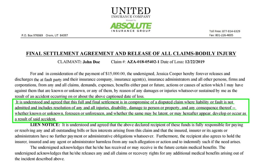 what-happens-when-you-sign-a-release-agreement-when-settling-a-personal